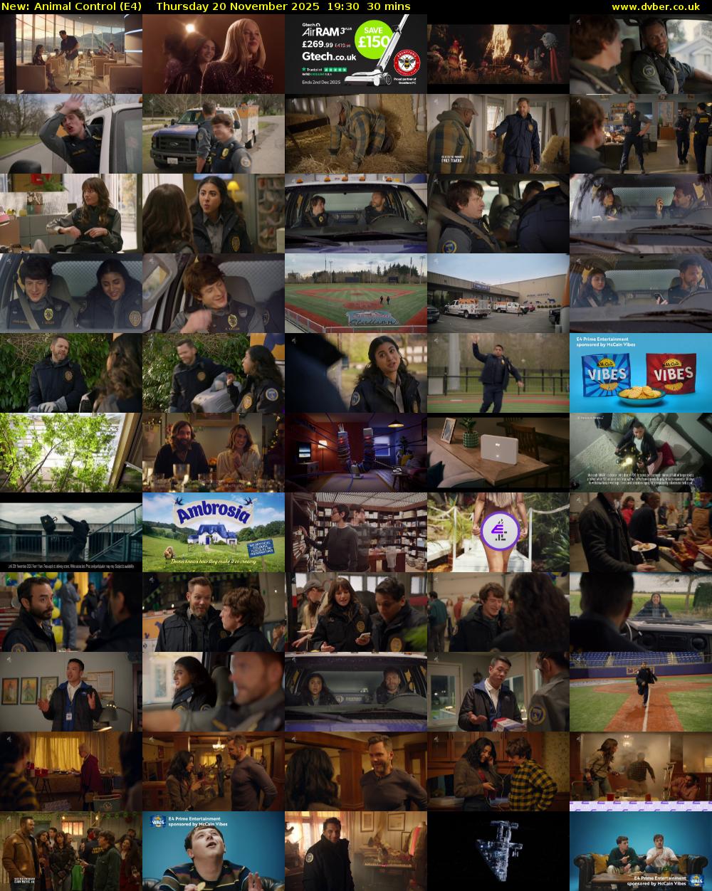 Animal Control (E4) Thursday 20 November 2025 19:30 - 20:00