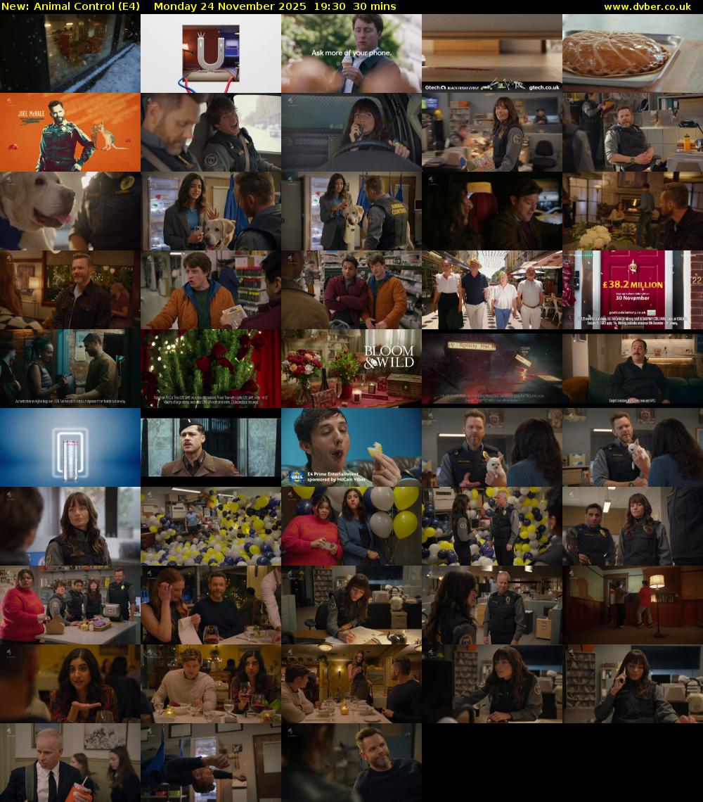 Animal Control (E4) Monday 24 November 2025 19:30 - 20:00