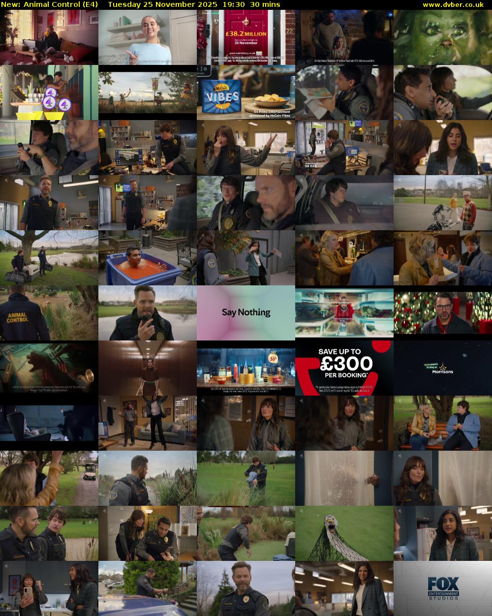 Animal Control (E4) Tuesday 25 November 2025 19:30 - 20:00