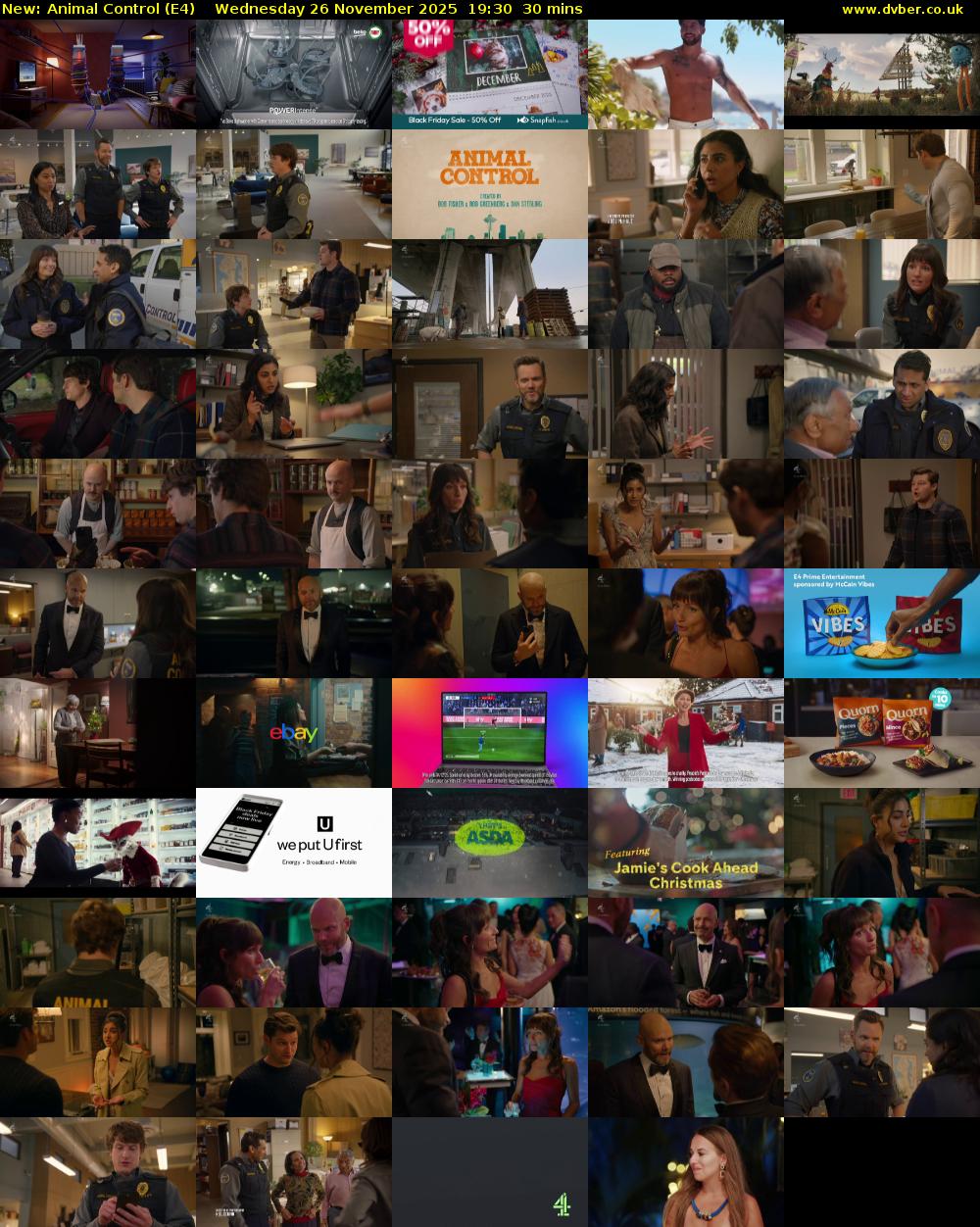 Animal Control (E4) Wednesday 26 November 2025 19:30 - 20:00
