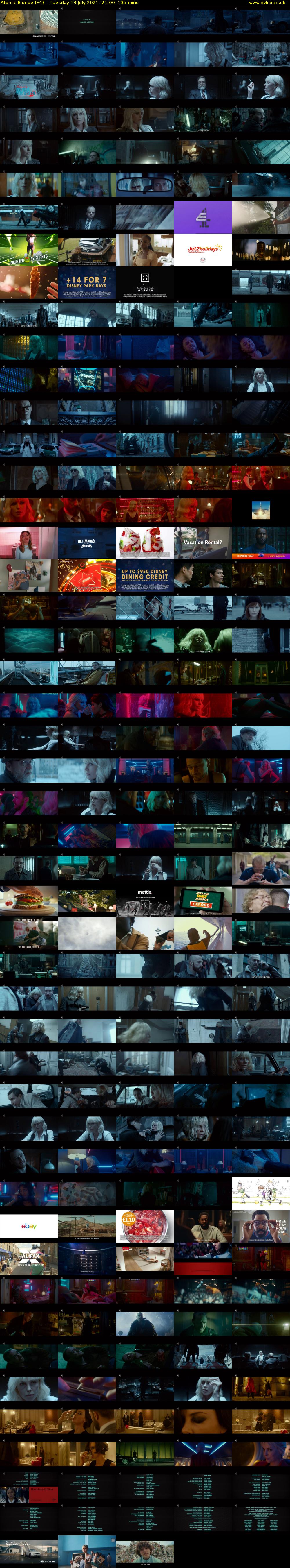 Atomic Blonde (E4) Tuesday 13 July 2021 21:00 - 23:15