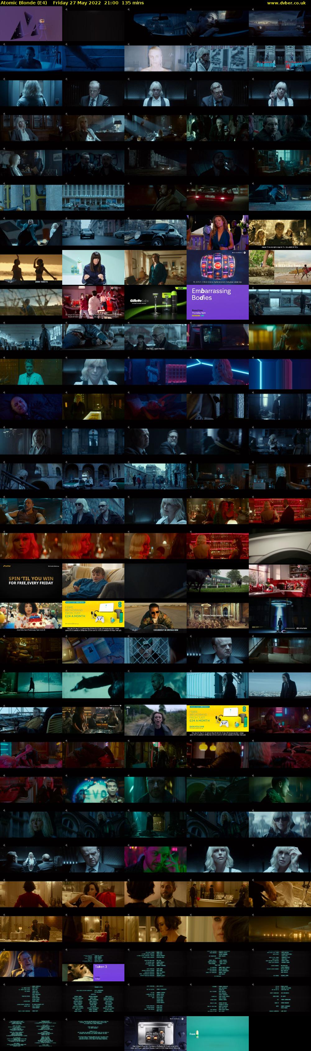 Atomic Blonde (E4) Friday 27 May 2022 21:00 - 23:15