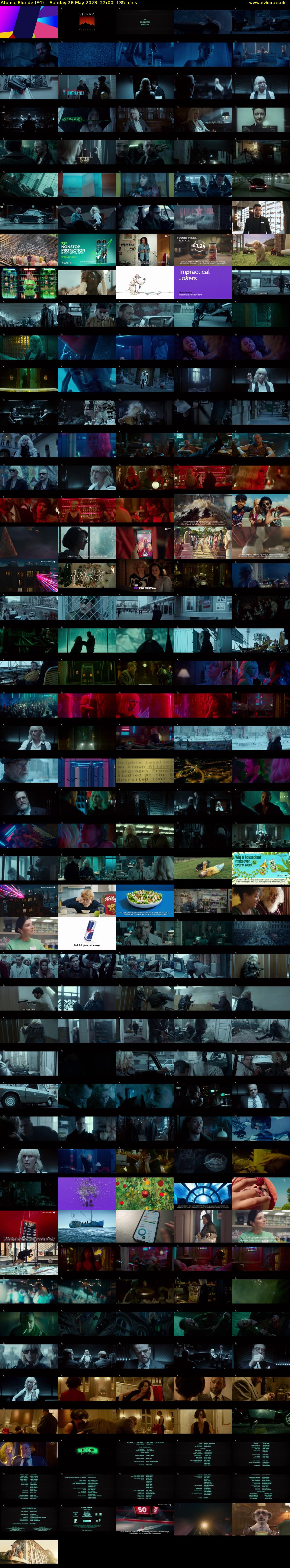 Atomic Blonde (E4) Sunday 28 May 2023 22:00 - 00:15