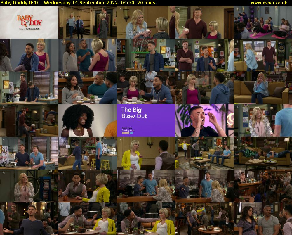 Baby Daddy (E4) Wednesday 14 September 2022 04:50 - 05:10