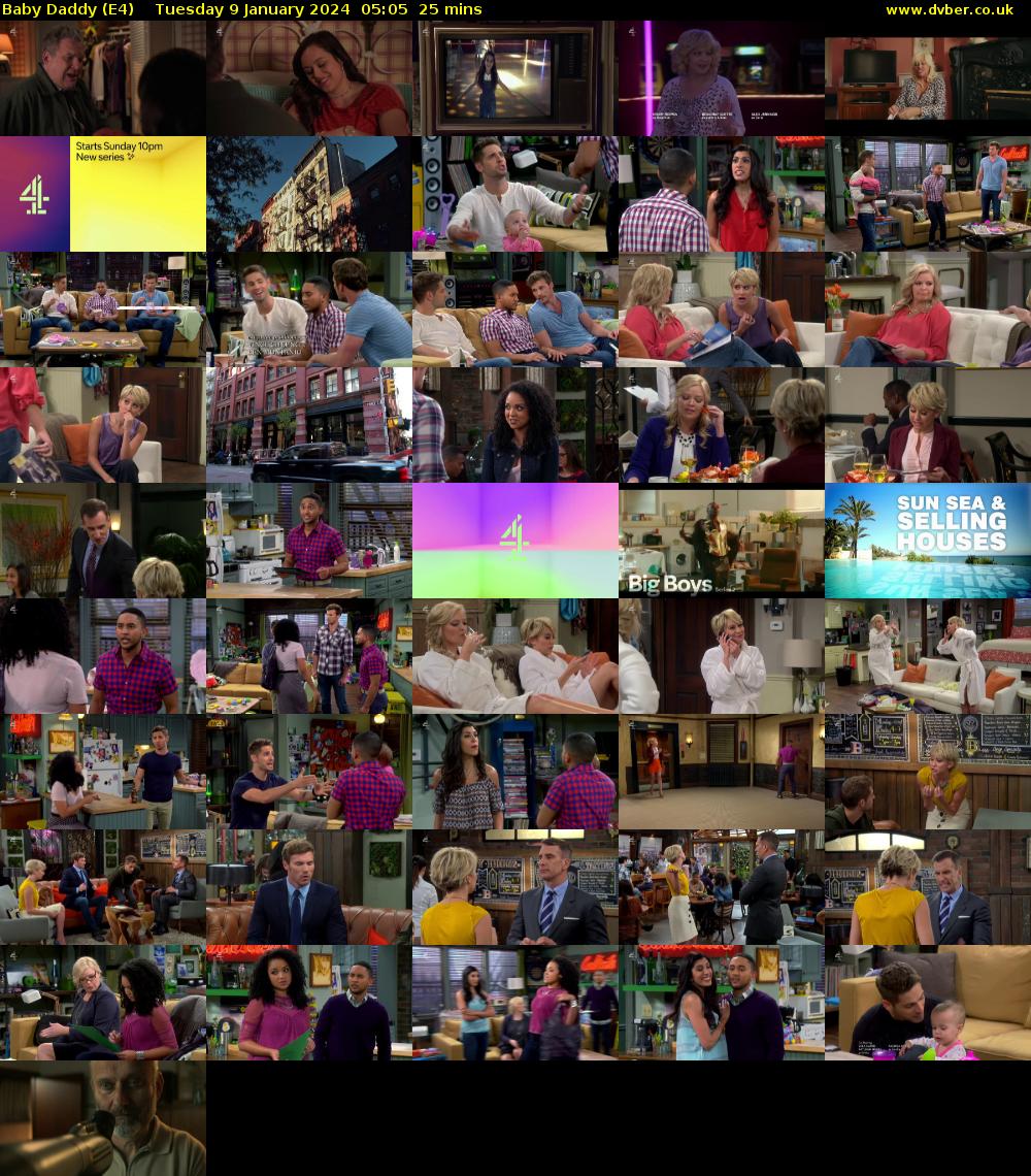 Baby Daddy (E4) Tuesday 9 January 2024 05:05 - 05:30