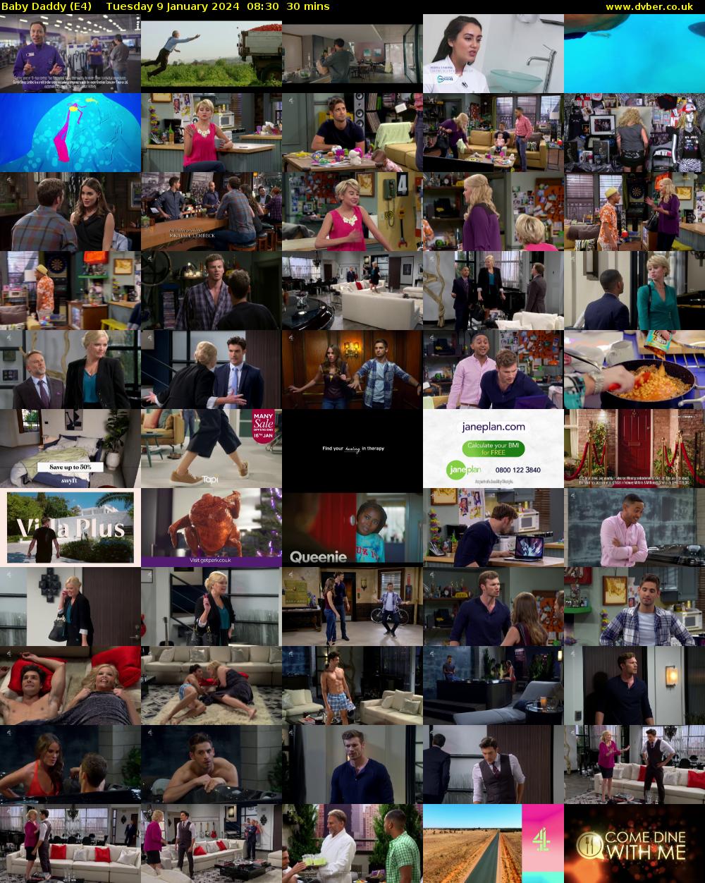 Baby Daddy (E4) Tuesday 9 January 2024 08:30 - 09:00