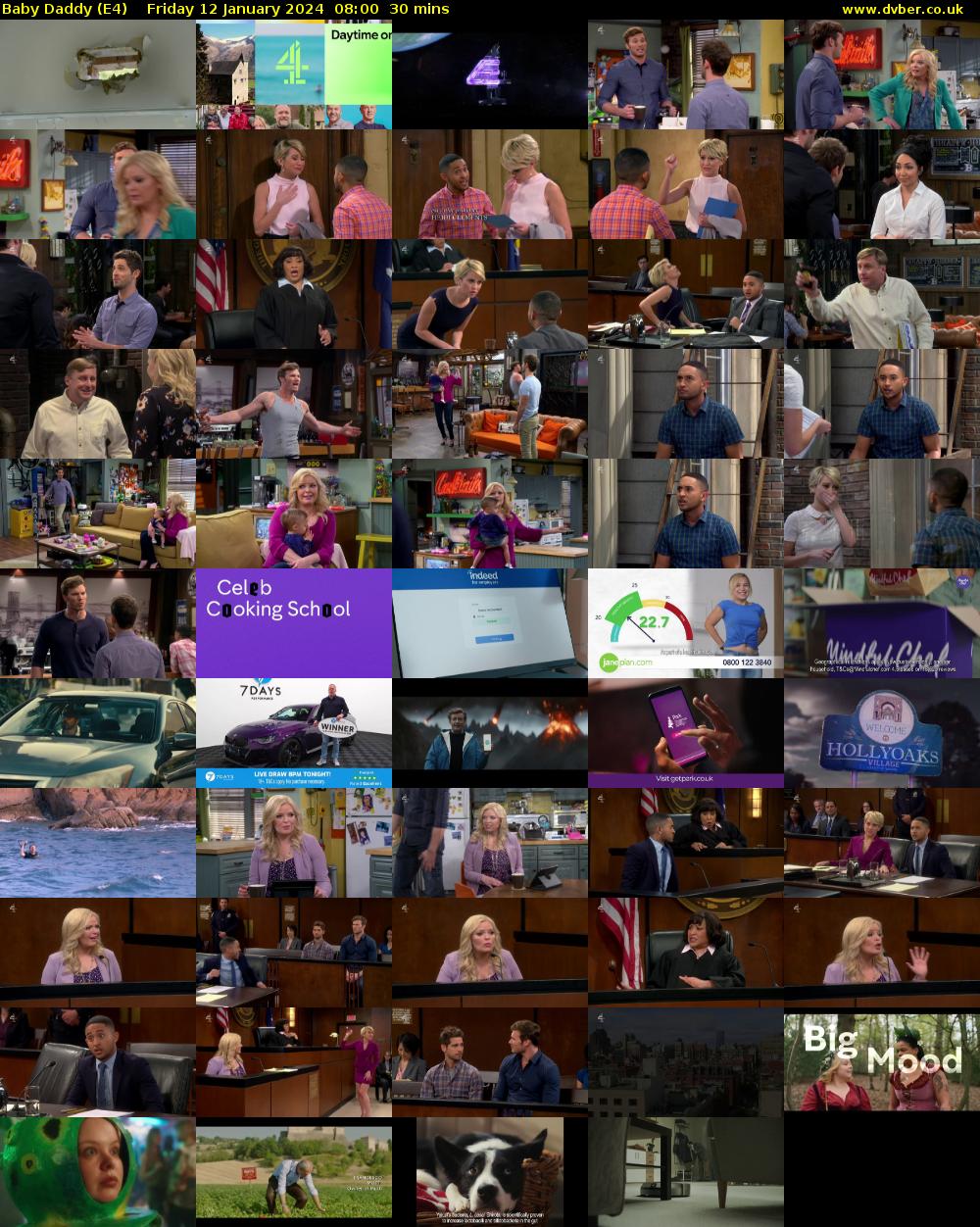Baby Daddy (E4) Friday 12 January 2024 08:00 - 08:30