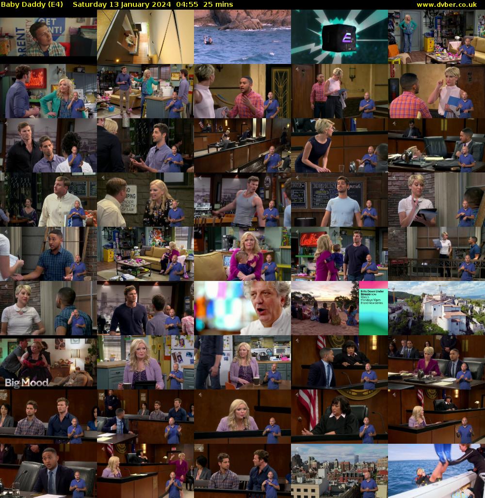 Baby Daddy (E4) Saturday 13 January 2024 04:55 - 05:20
