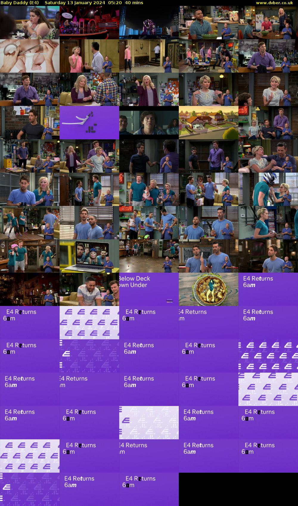 Baby Daddy (E4) Saturday 13 January 2024 05:20 - 06:00