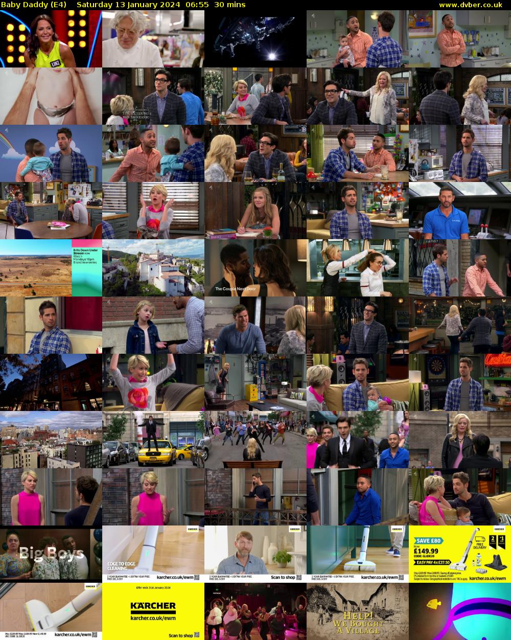 Baby Daddy (E4) Saturday 13 January 2024 06:55 - 07:25