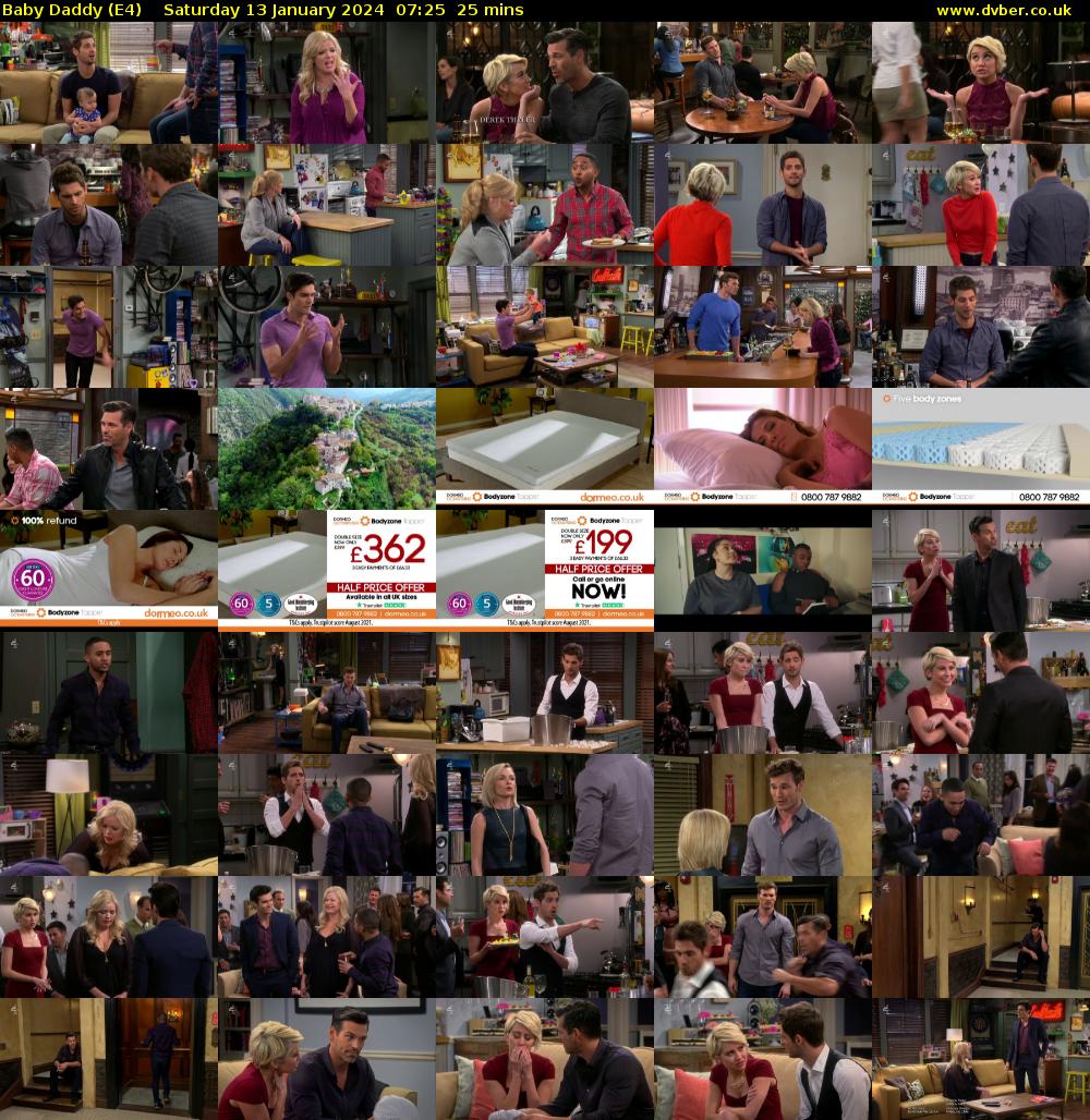 Baby Daddy (E4) Saturday 13 January 2024 07:25 - 07:50