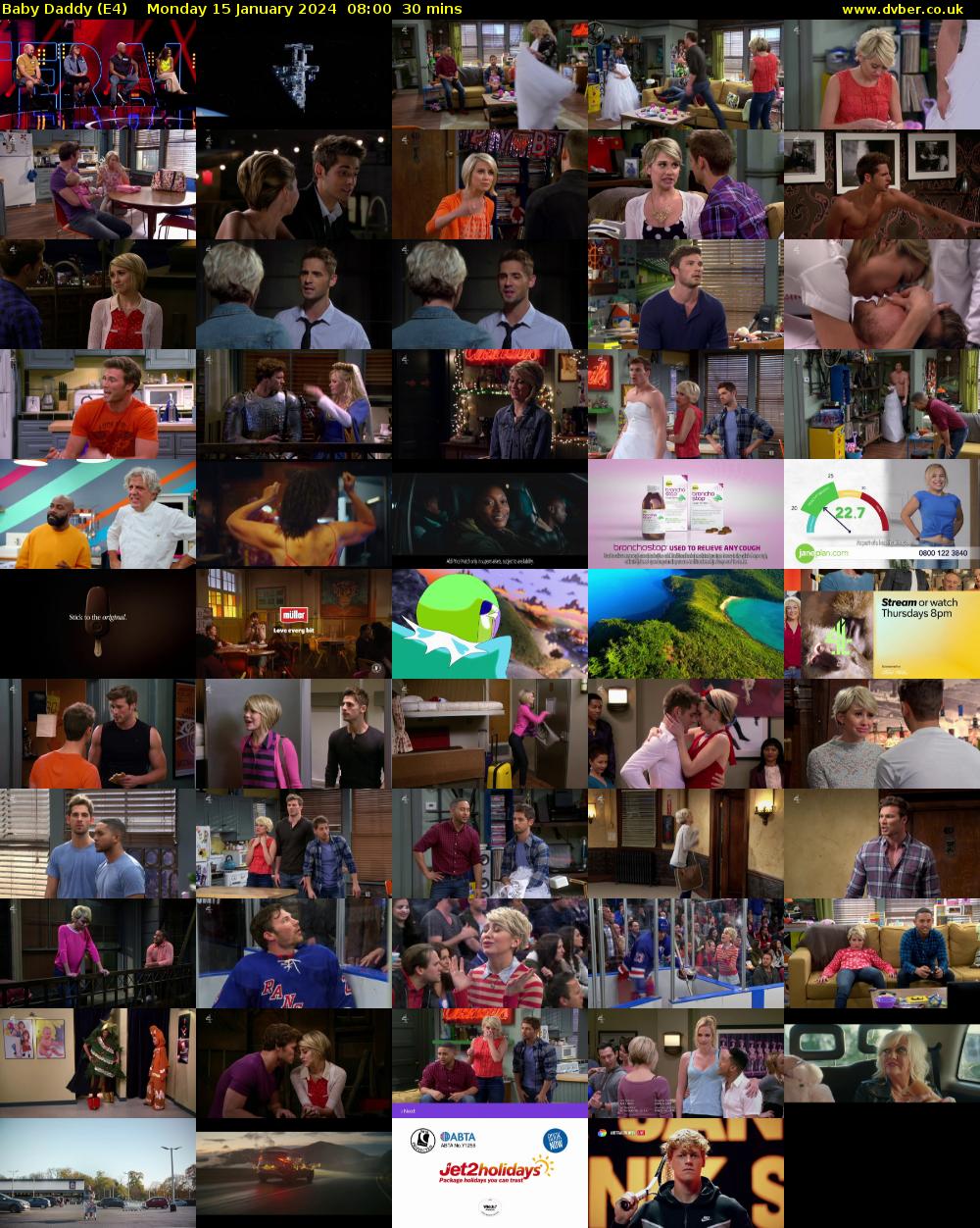 Baby Daddy (E4) Monday 15 January 2024 08:00 - 08:30
