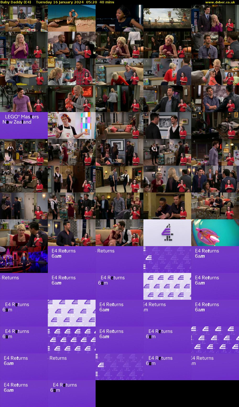 Baby Daddy (E4) Tuesday 16 January 2024 05:20 - 06:00