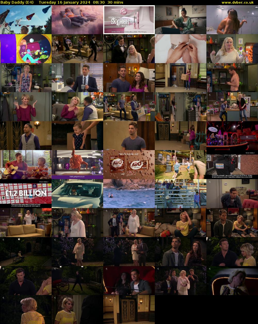 Baby Daddy (E4) Tuesday 16 January 2024 08:30 - 09:00