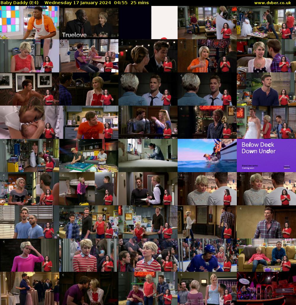 Baby Daddy (E4) Wednesday 17 January 2024 04:55 - 05:20