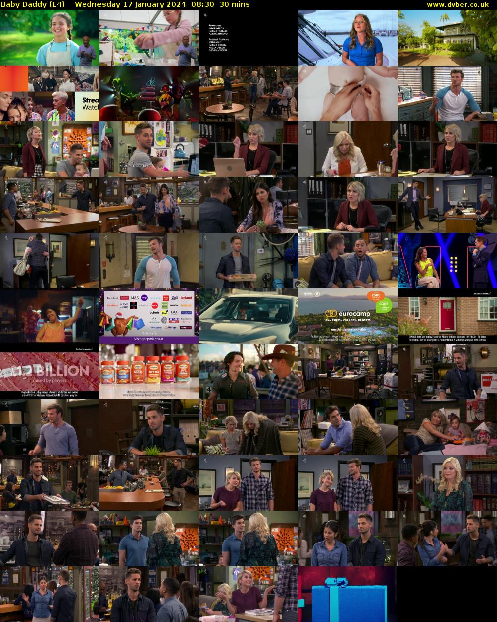 Baby Daddy (E4) Wednesday 17 January 2024 08:30 - 09:00