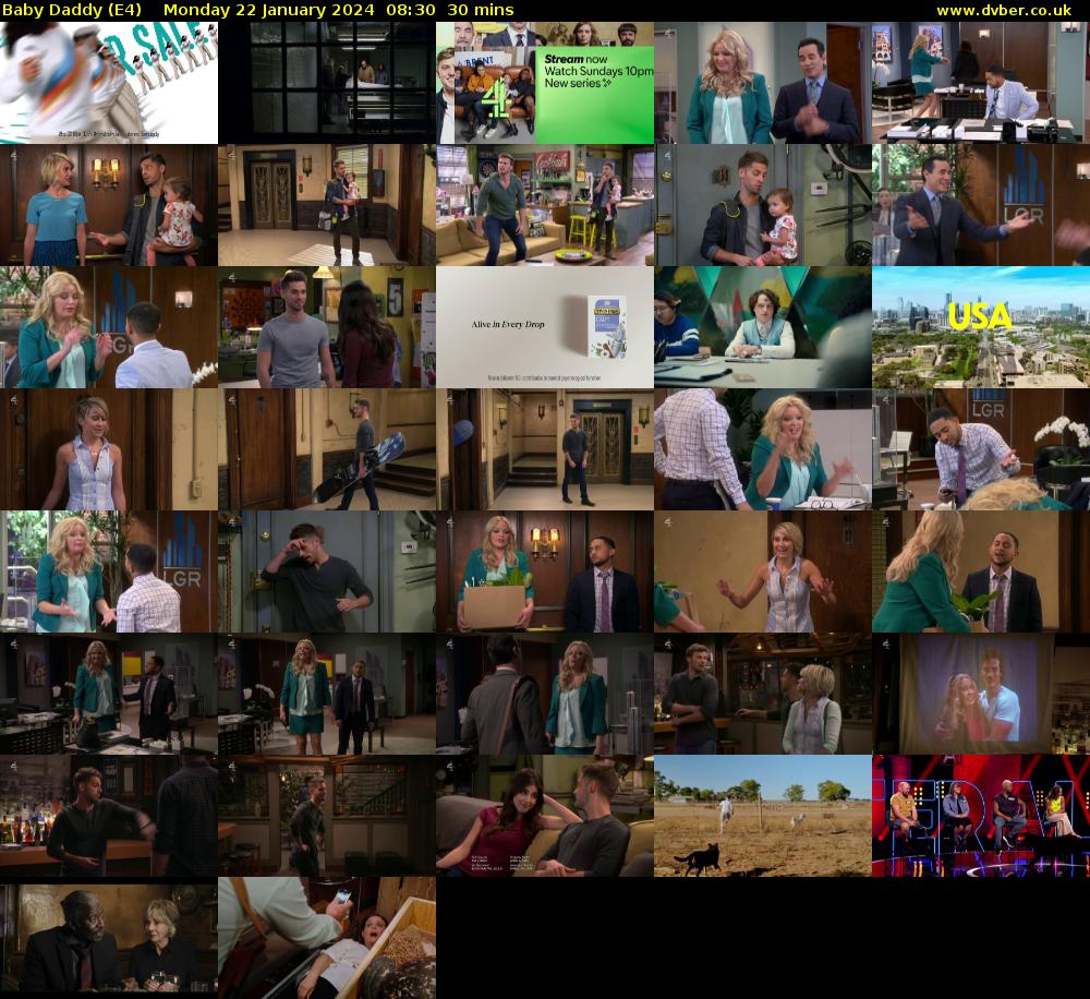 Baby Daddy (E4) Monday 22 January 2024 08:30 - 09:00