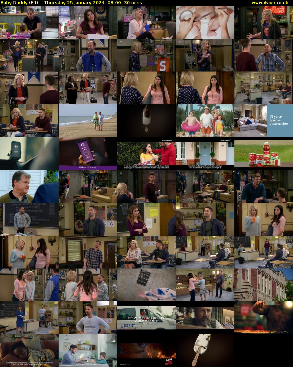 Baby Daddy (E4) Thursday 25 January 2024 08:00 - 08:30