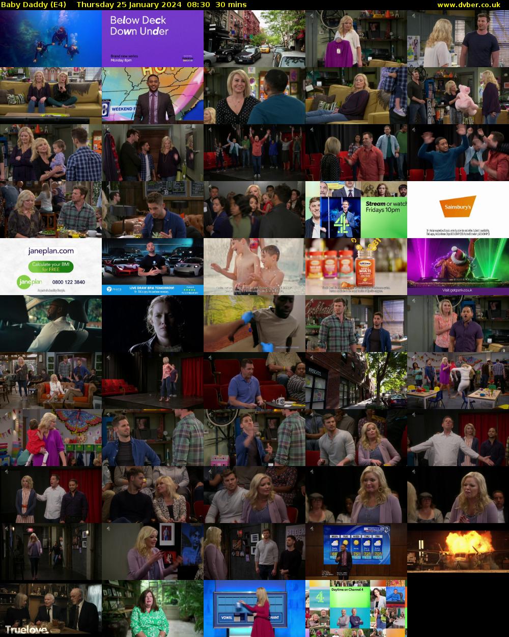 Baby Daddy (E4) Thursday 25 January 2024 08:30 - 09:00