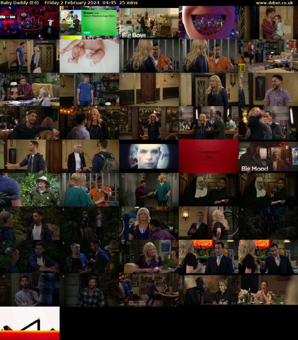 Baby Daddy (E4) Friday 2 February 2024 04:45 - 05:10
