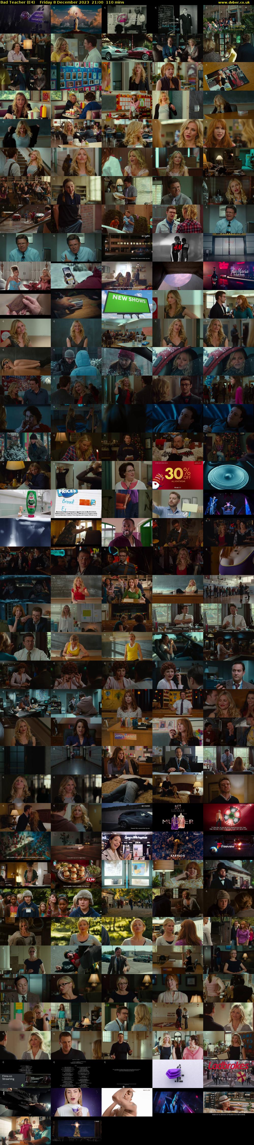 Bad Teacher (E4) Friday 8 December 2023 21:00 - 22:50