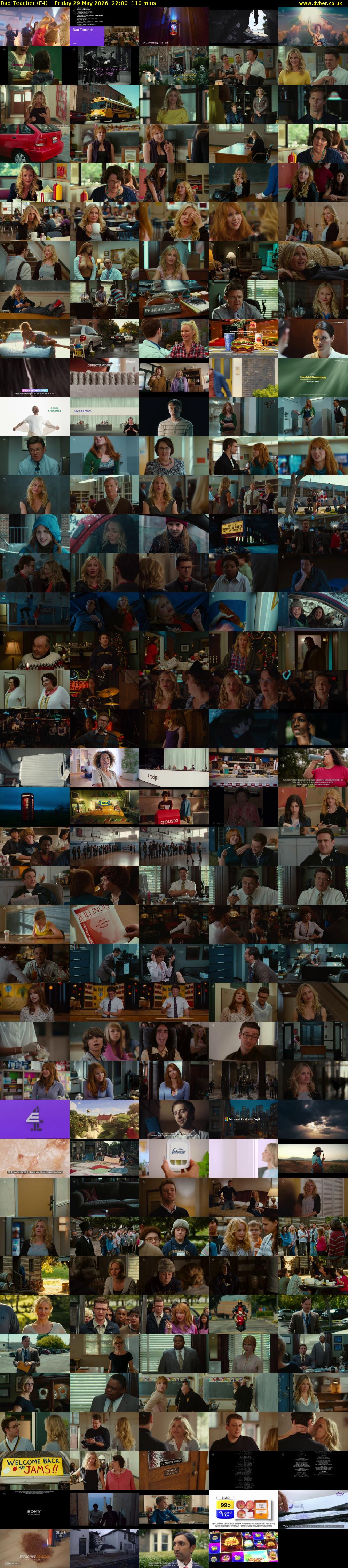 Bad Teacher (E4) Friday 29 May 2026 22:00 - 23:50