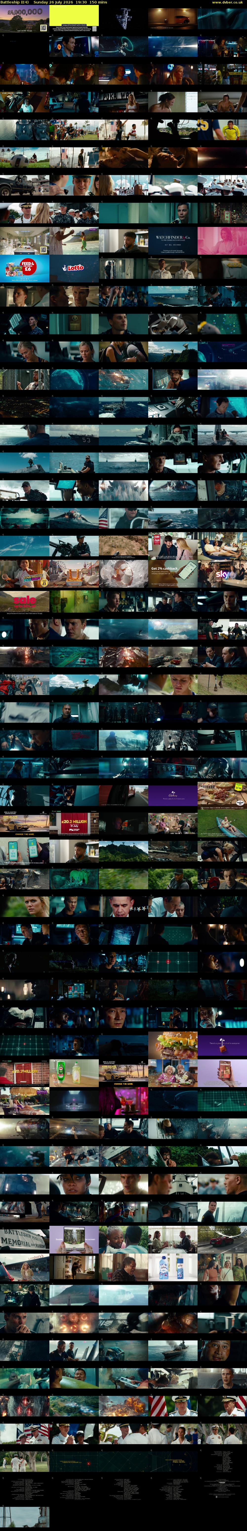 Battleship (E4) Sunday 26 July 2026 19:30 - 22:00