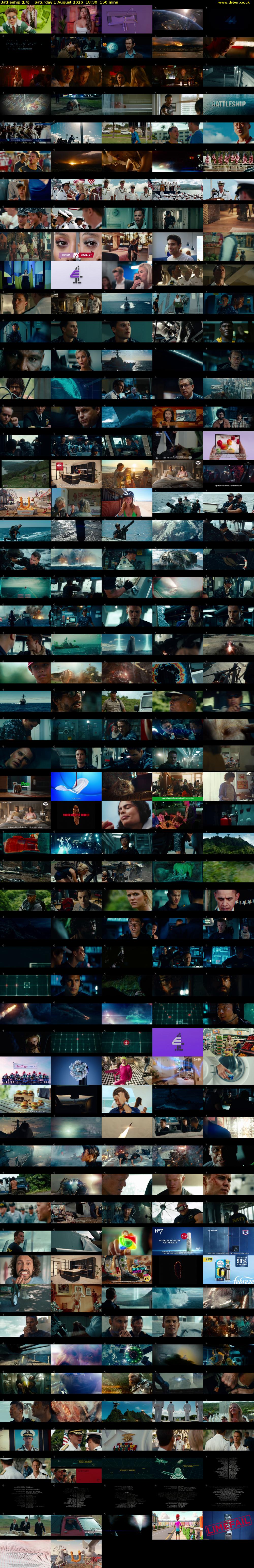 Battleship (E4) Saturday 1 August 2026 18:30 - 21:00