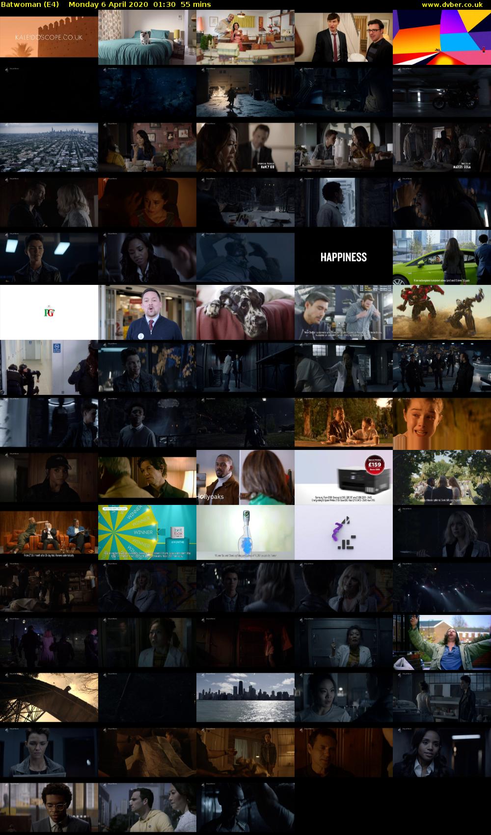 Batwoman (E4) Monday 6 April 2020 01:30 - 02:25