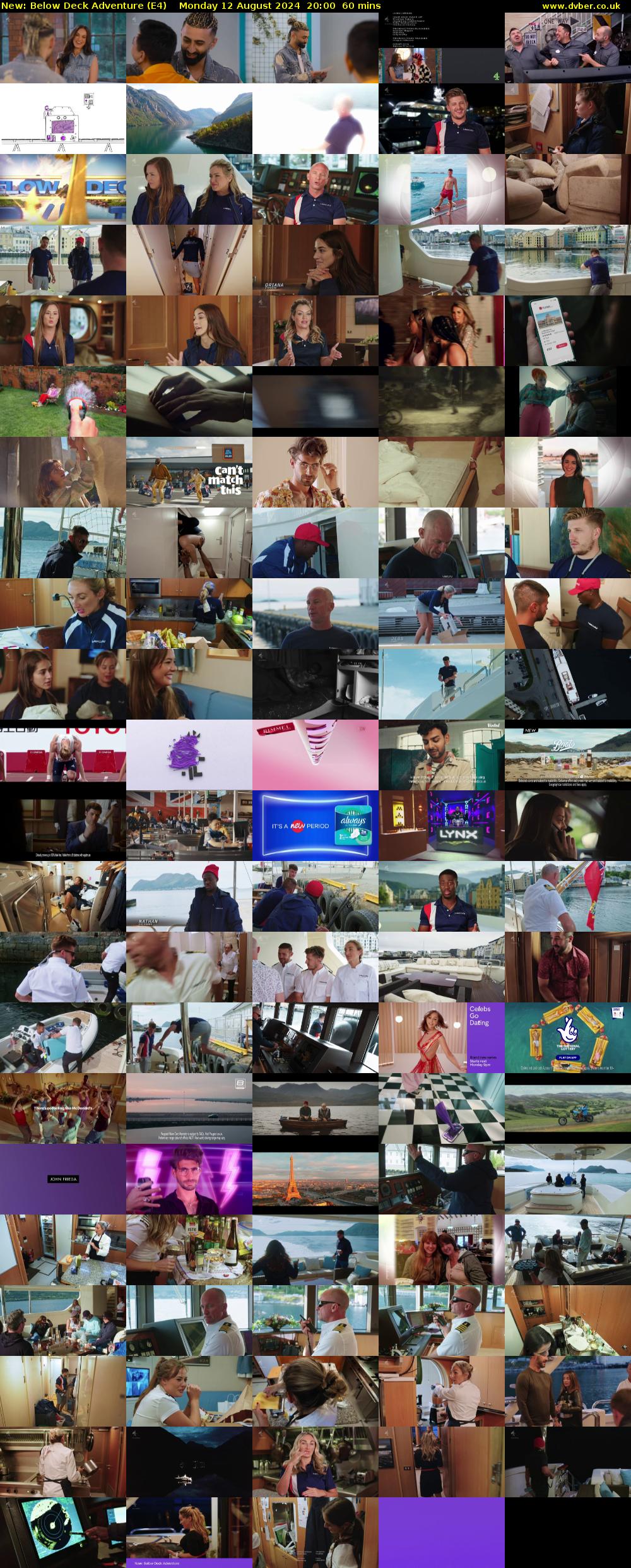 Below Deck Adventure (E4) Monday 12 August 2024 20:00 - 21:00