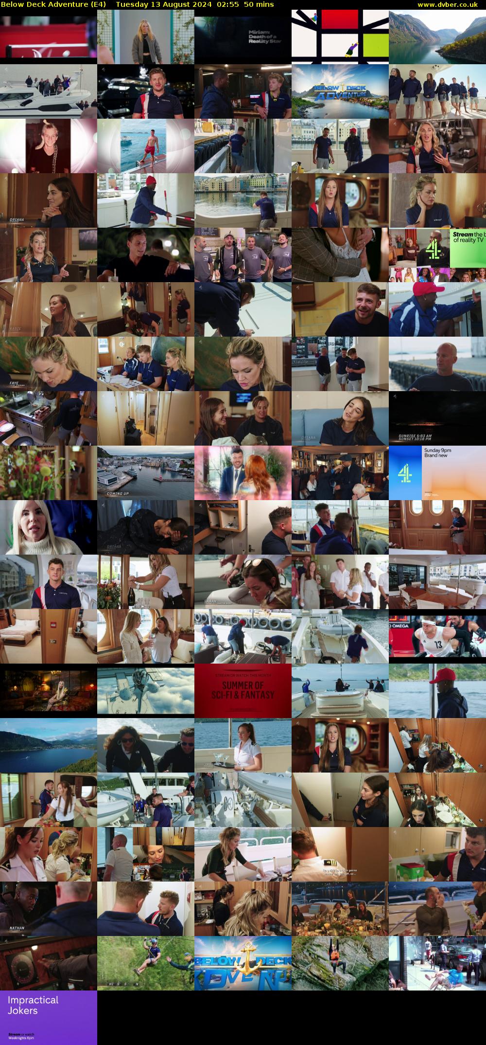 Below Deck Adventure (E4) Tuesday 13 August 2024 02:55 - 03:45