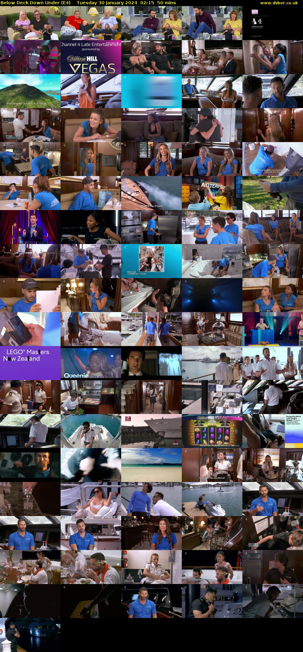Below Deck Down Under (E4) Tuesday 30 January 2024 02:15 - 03:05