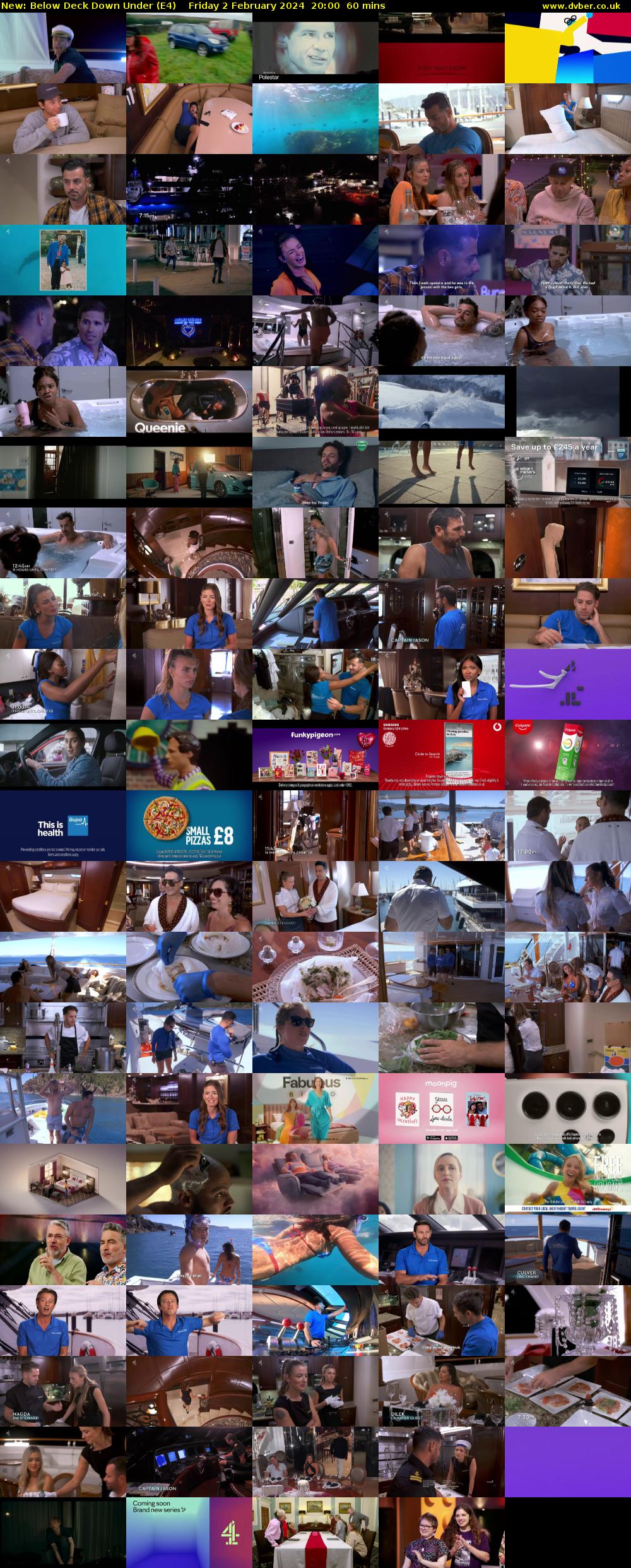 Below Deck Down Under (E4) Friday 2 February 2024 20:00 - 21:00