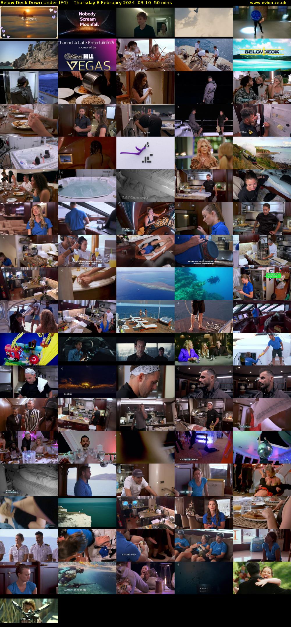 Below Deck Down Under (E4) Thursday 8 February 2024 03:10 - 04:00