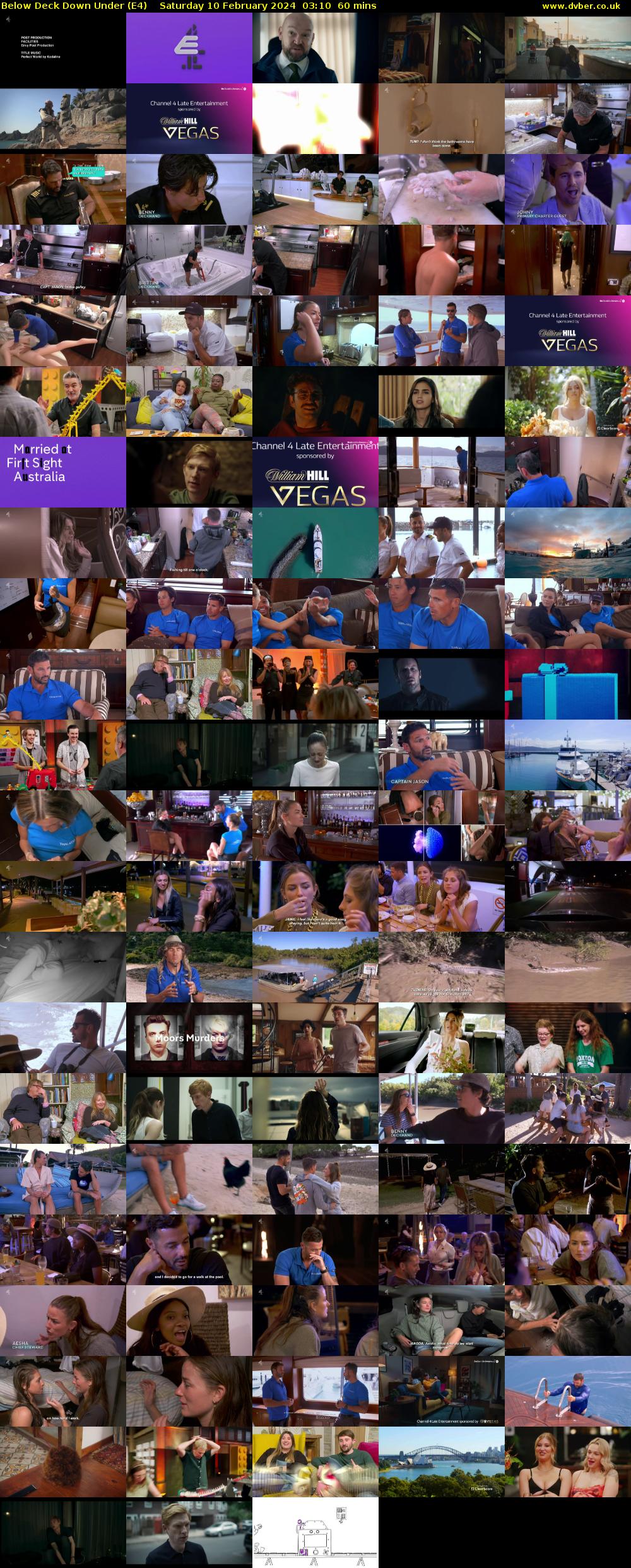 Below Deck Down Under (E4) Saturday 10 February 2024 03:10 - 04:10