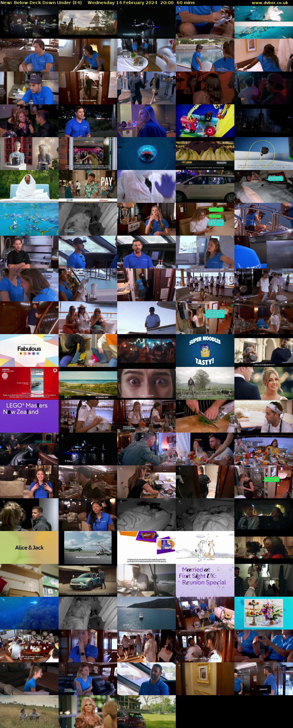 Below Deck Down Under (E4) Wednesday 14 February 2024 20:00 - 21:00