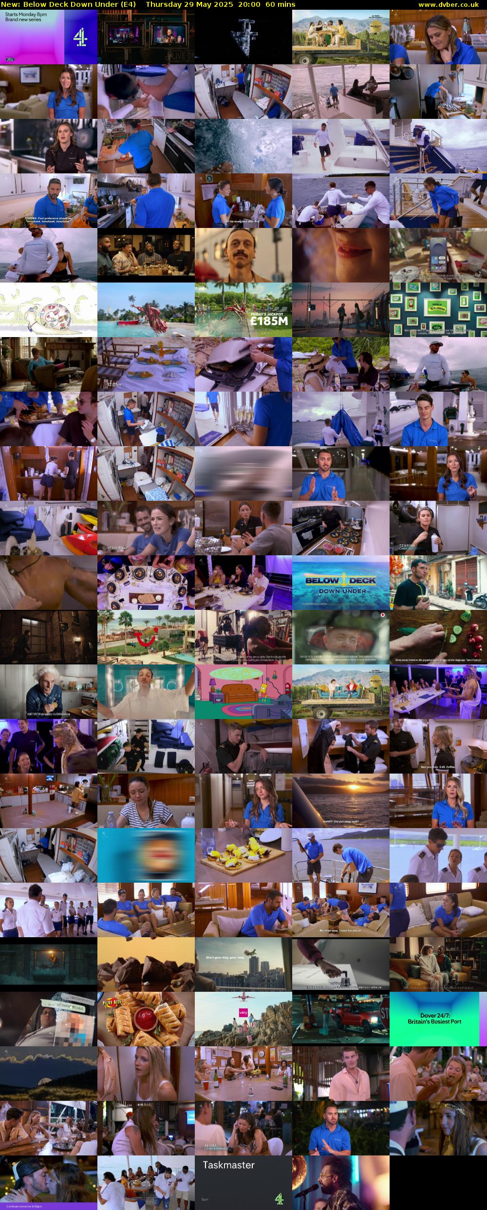 Below Deck Down Under (E4) Thursday 29 May 2025 20:00 - 21:00