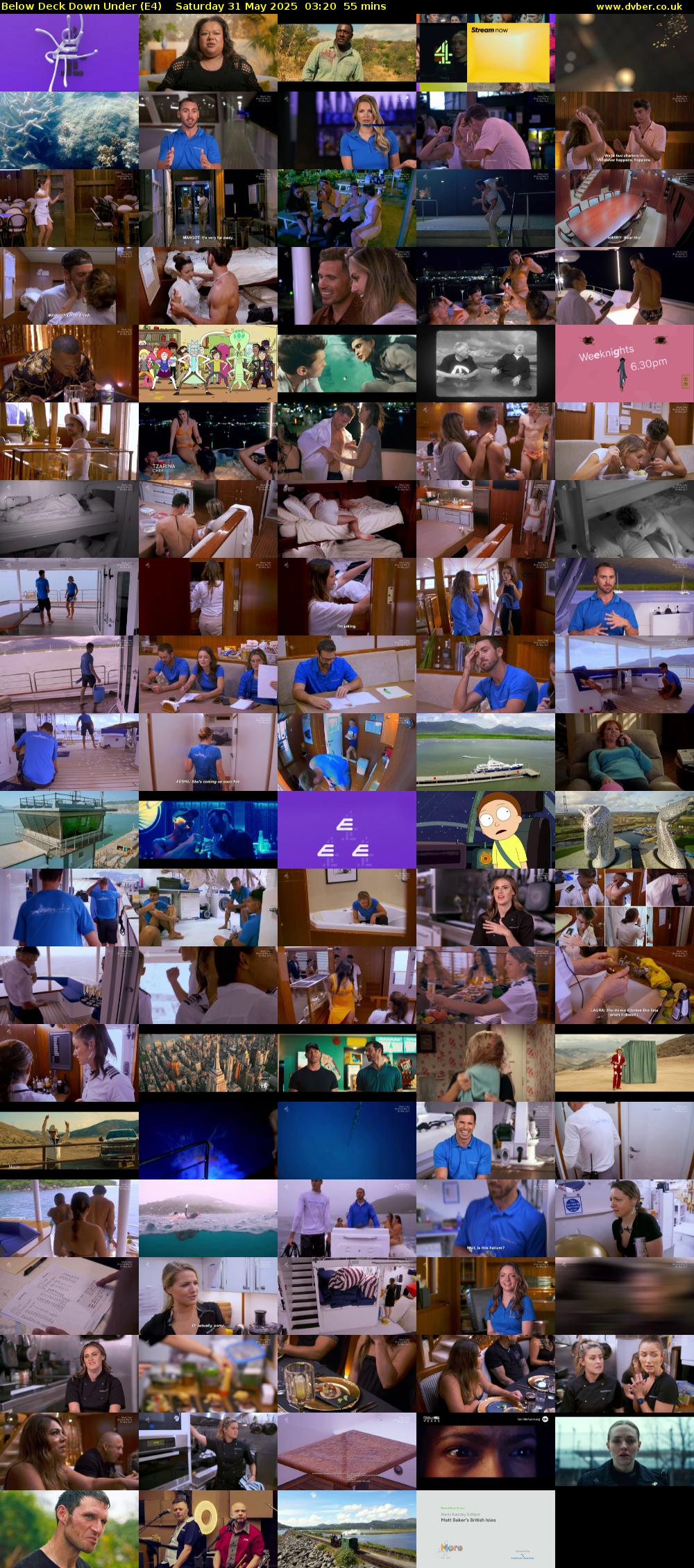 Below Deck Down Under (E4) Saturday 31 May 2025 03:20 - 04:15