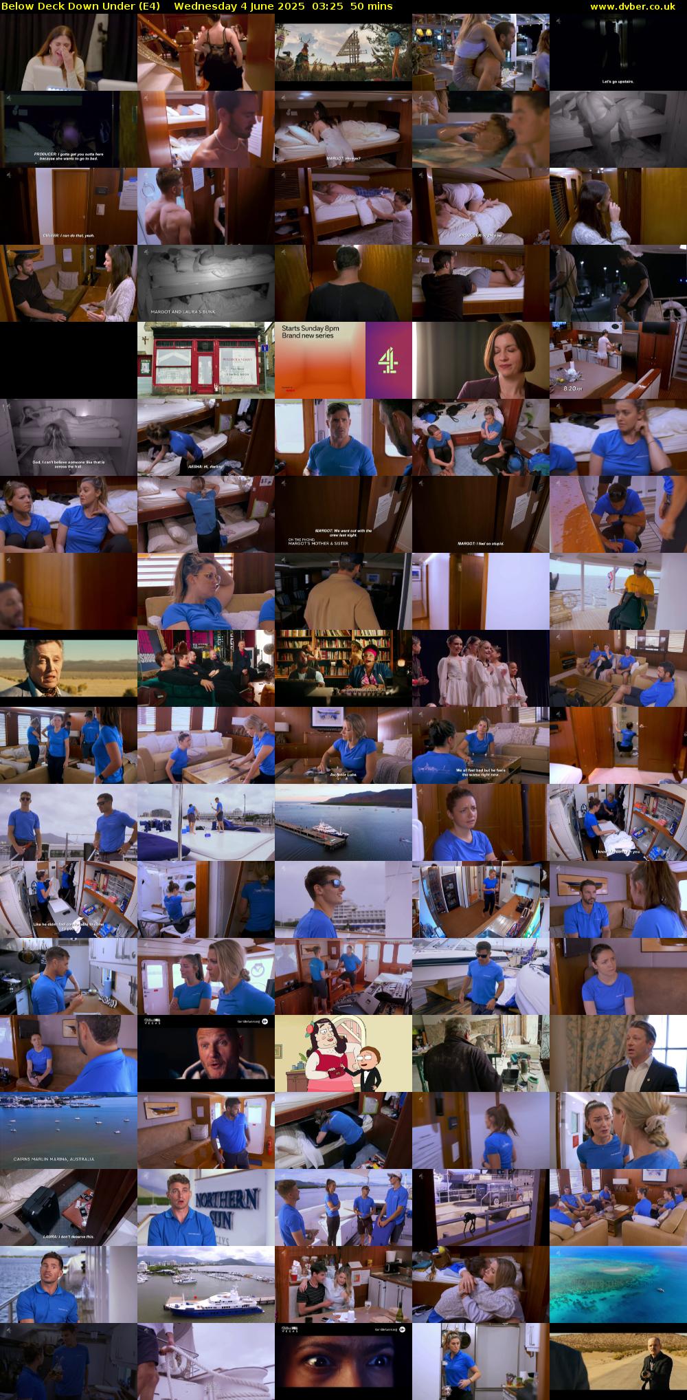 Below Deck Down Under (E4) Wednesday 4 June 2025 03:25 - 04:15