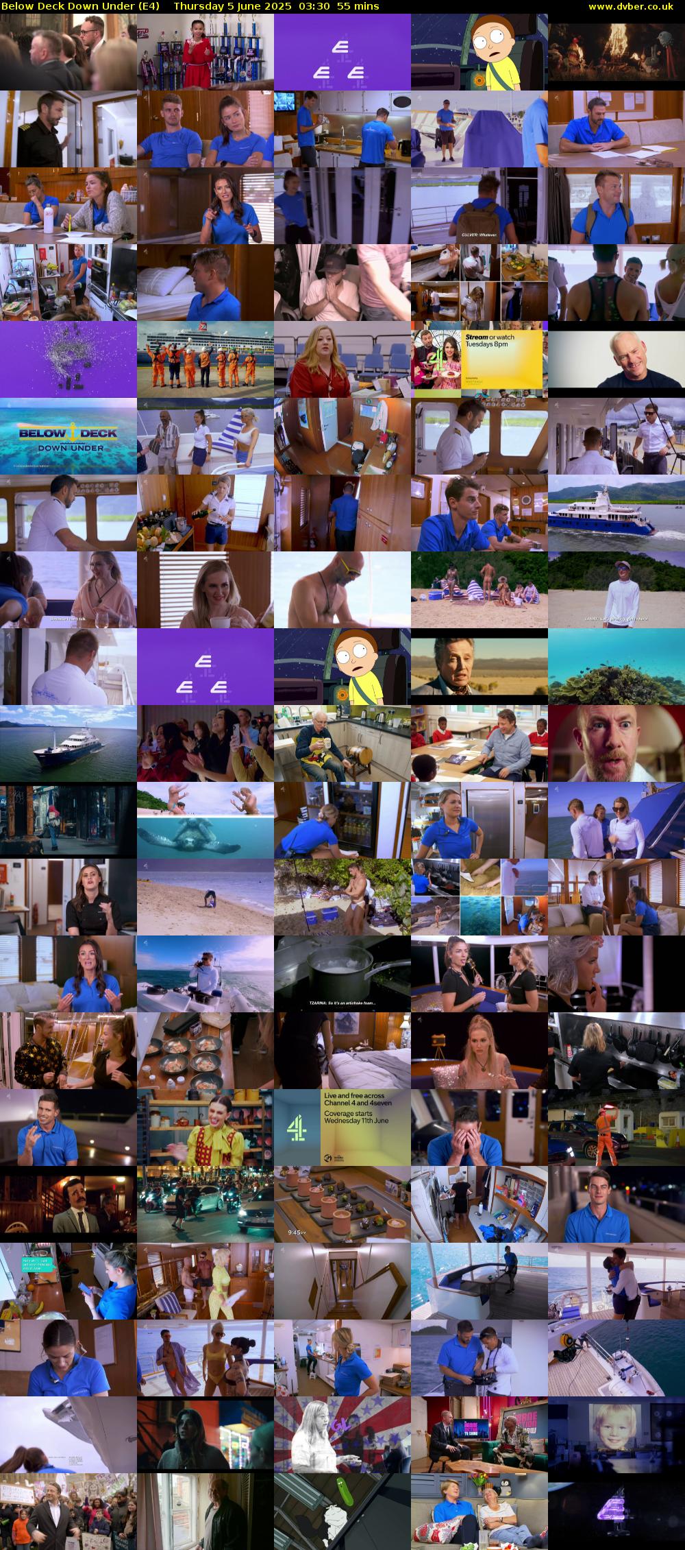 Below Deck Down Under (E4) Thursday 5 June 2025 03:30 - 04:25