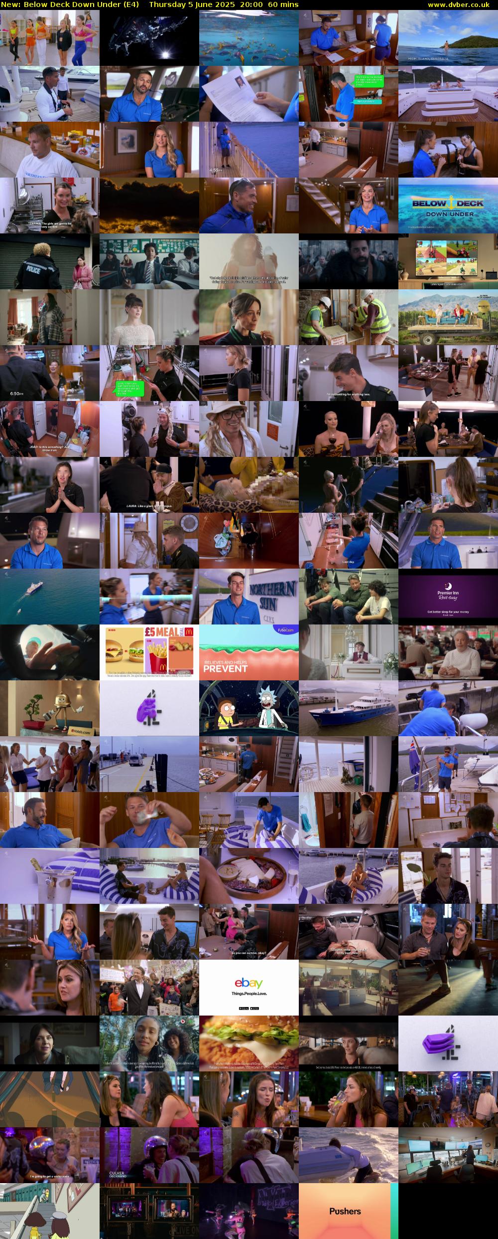 Below Deck Down Under (E4) Thursday 5 June 2025 20:00 - 21:00