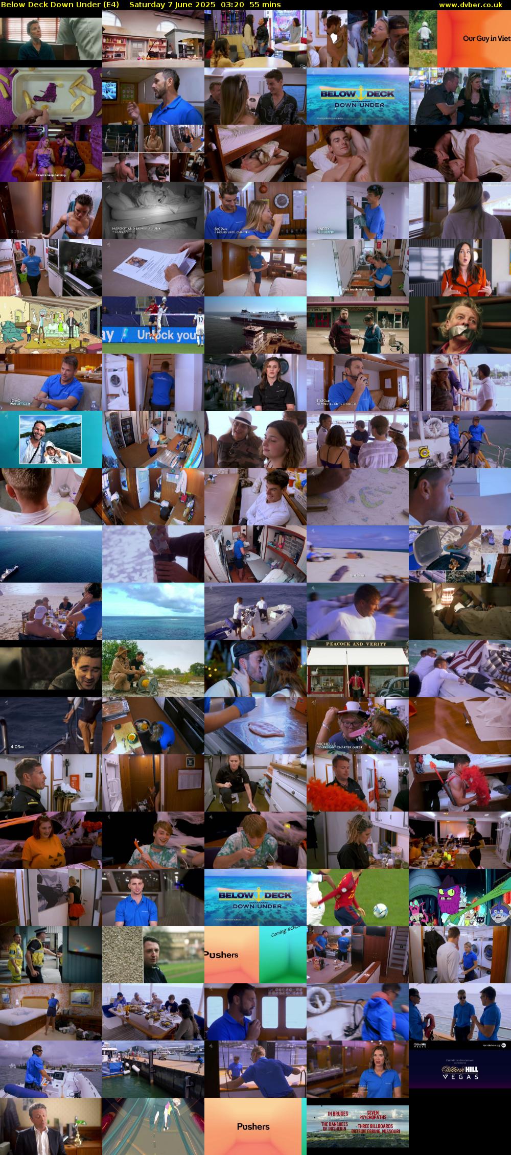 Below Deck Down Under (E4) Saturday 7 June 2025 03:20 - 04:15