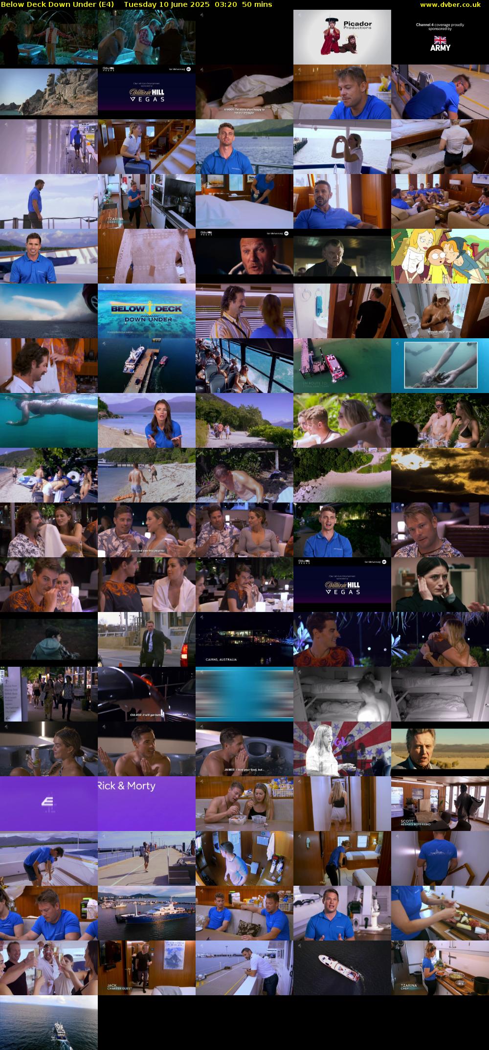 Below Deck Down Under (E4) Tuesday 10 June 2025 03:20 - 04:10