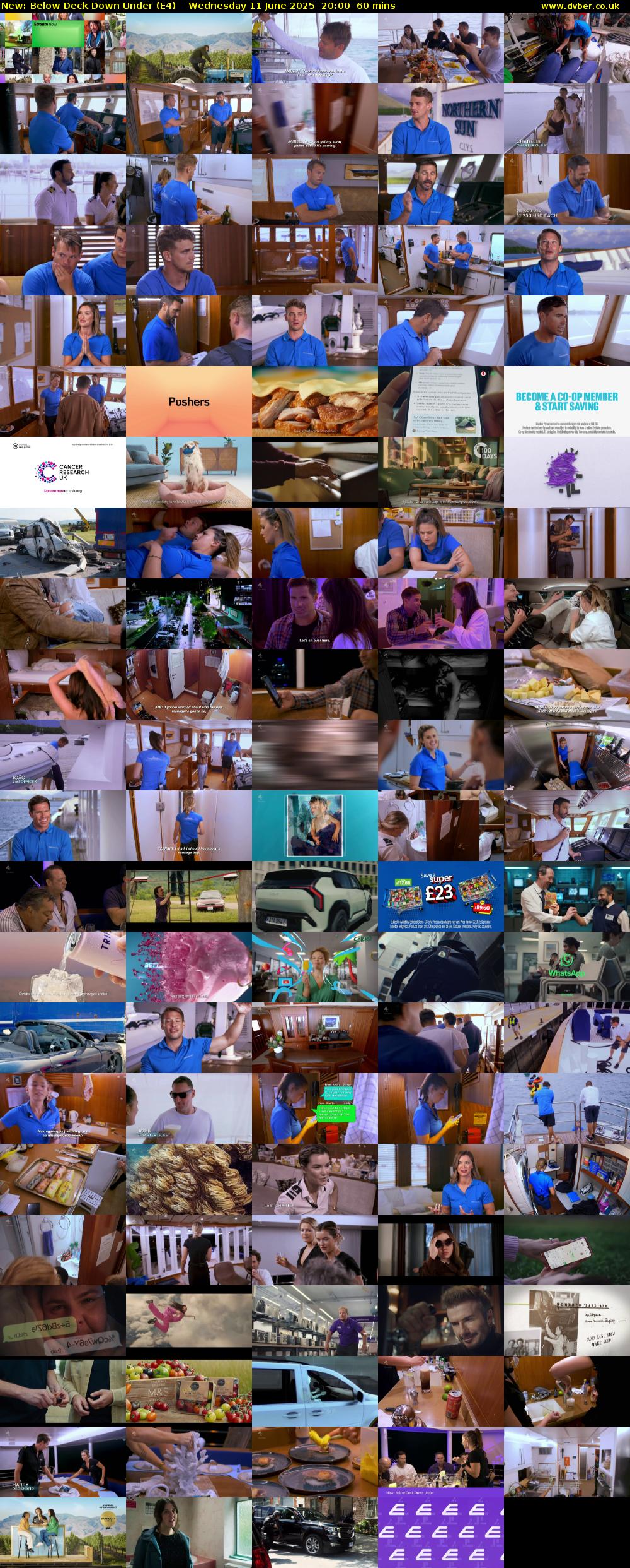 Below Deck Down Under (E4) Wednesday 11 June 2025 20:00 - 21:00