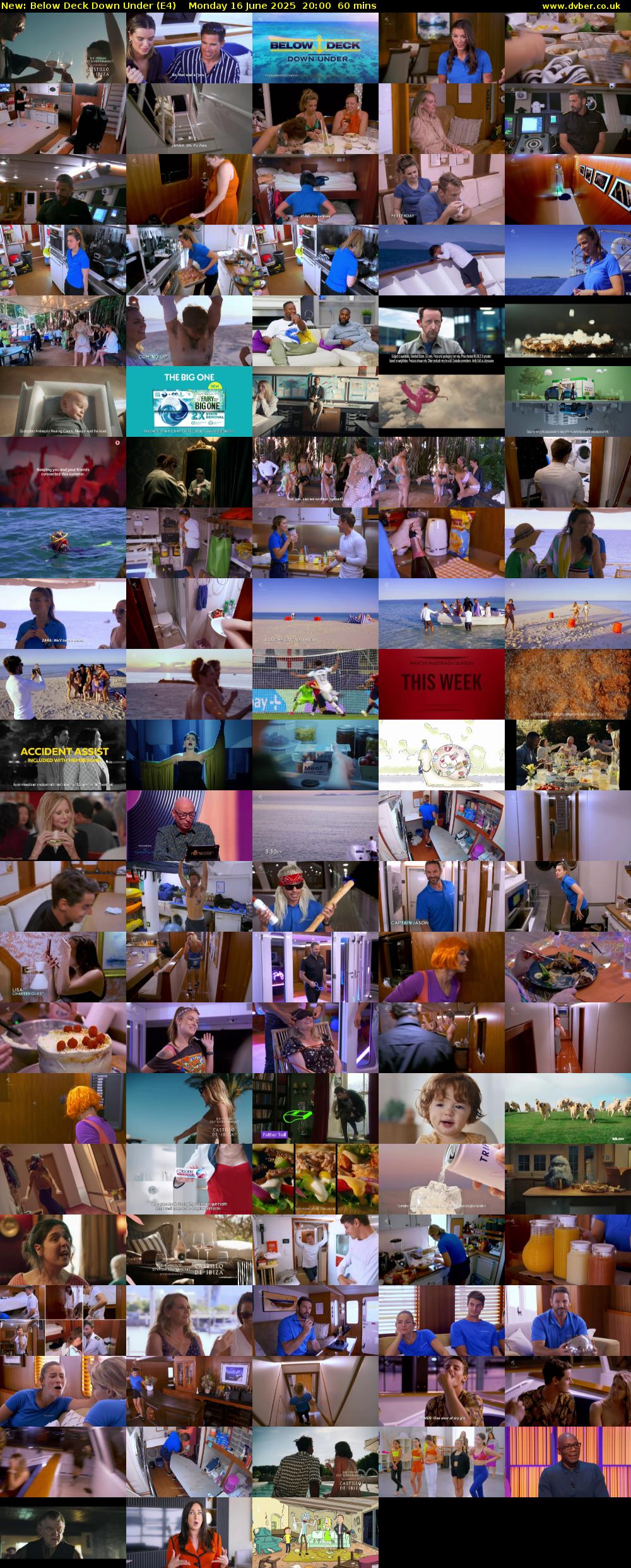 Below Deck Down Under (E4) Monday 16 June 2025 20:00 - 21:00