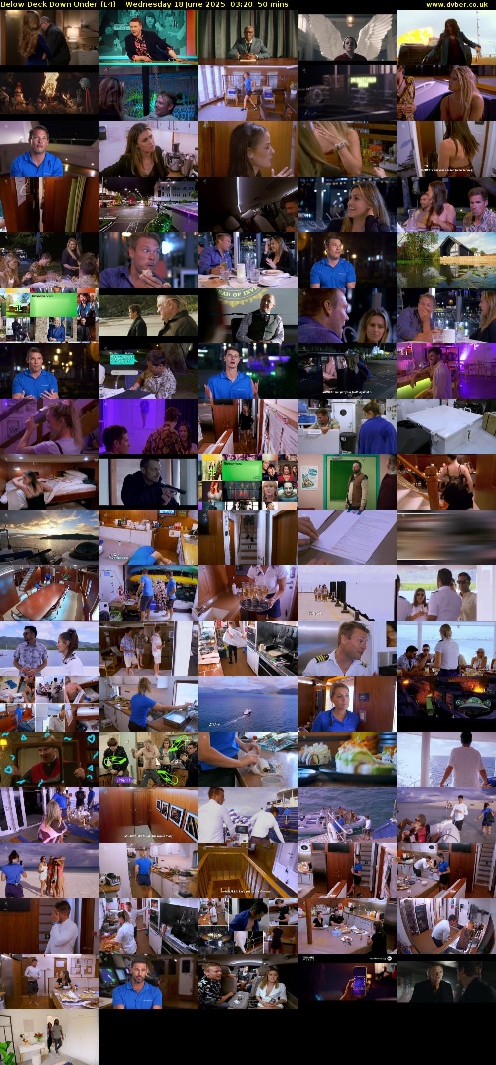 Below Deck Down Under (E4) Wednesday 18 June 2025 03:20 - 04:10