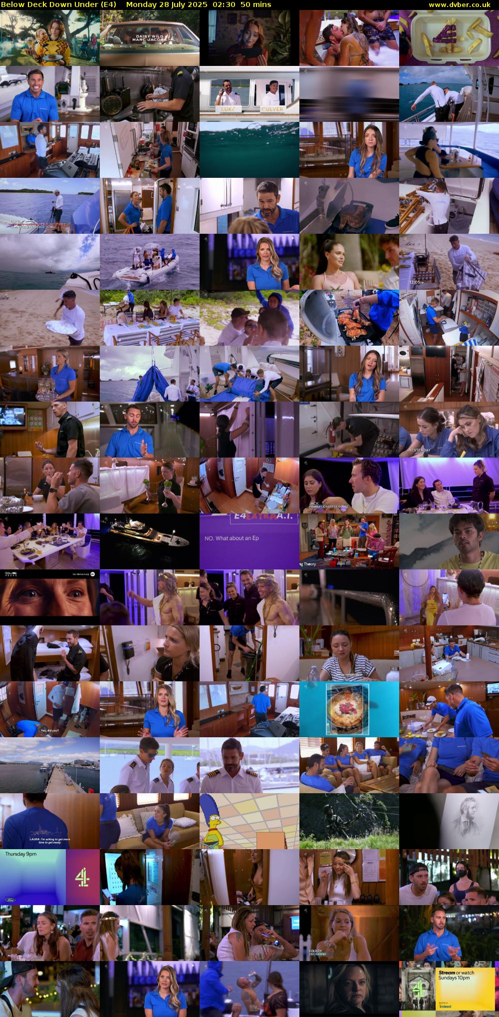 Below Deck Down Under (E4) Monday 28 July 2025 02:30 - 03:20