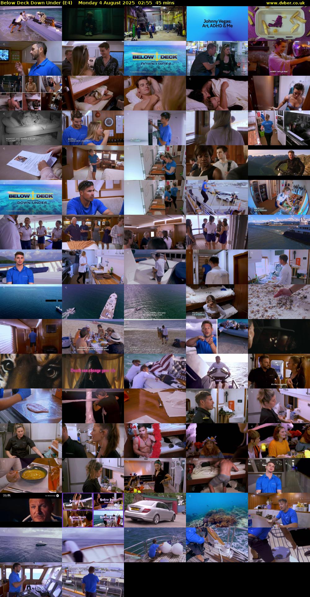 Below Deck Down Under (E4) Monday 4 August 2025 02:55 - 03:40