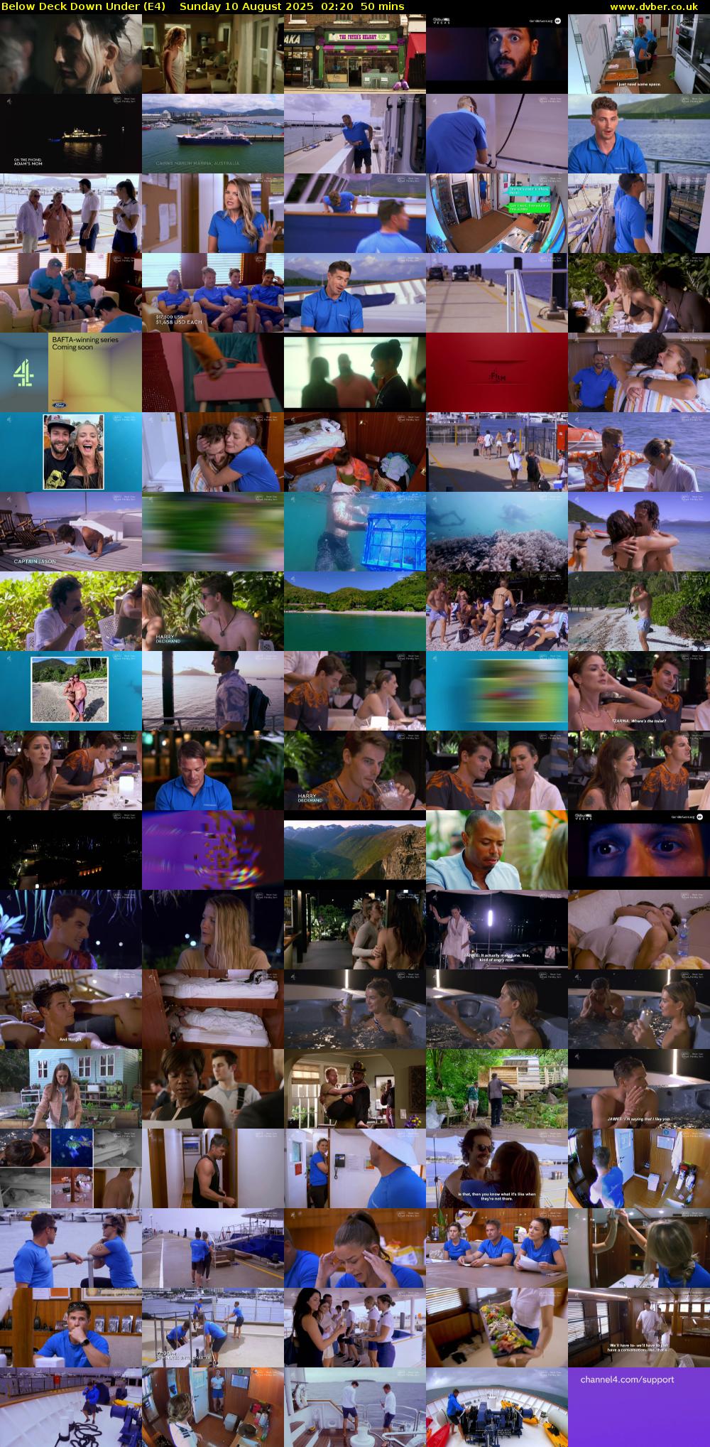 Below Deck Down Under (E4) Sunday 10 August 2025 02:20 - 03:10