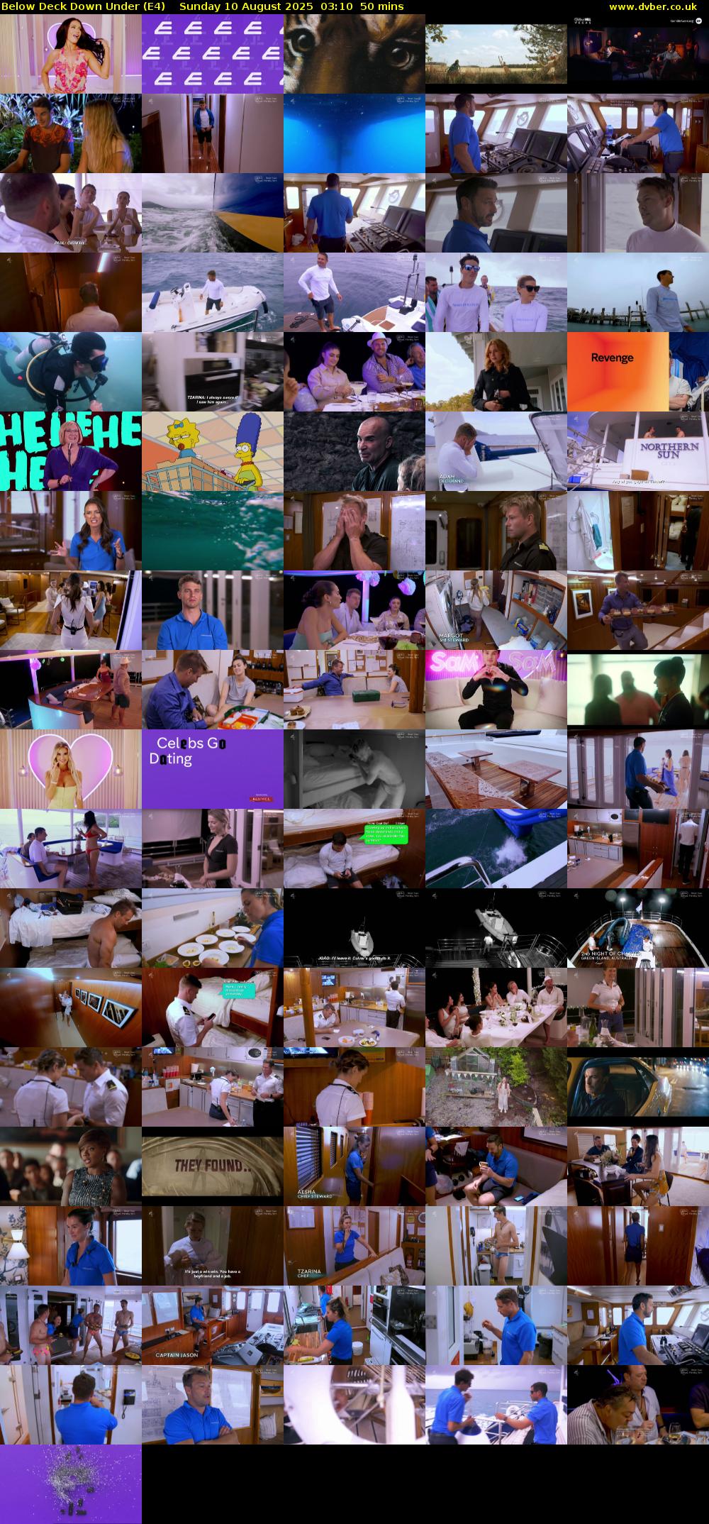 Below Deck Down Under (E4) Sunday 10 August 2025 03:10 - 04:00